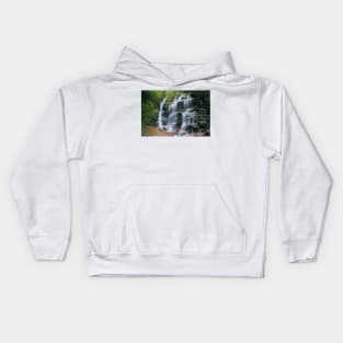 Sylvia Falls panorama view Kids Hoodie